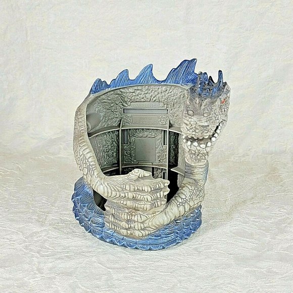 Godzilla Vintage 90s 6" Plastic Cup Holder Toho 1998 Taco Bell - Picture 3 of 10